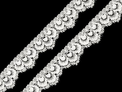 Elastická krajka šíře 16 mm (Balení 13.5 m, Varianta 6 černá)