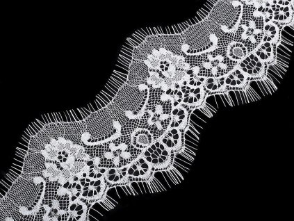 Francouzská krajka šíře 10 cm (Balení 30 m, Varianta 2 černá)