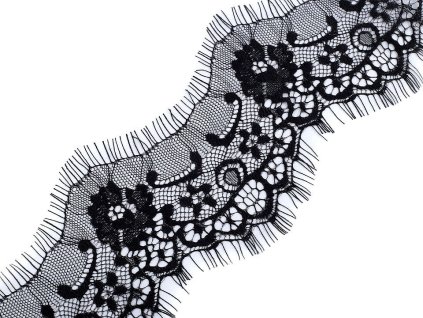 Francouzská krajka šíře 10 cm (Balení 3 m, Varianta 2 černá)