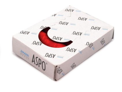 Polyesterové elastické nitě návin 100 m Aspotex 120 Amann (Balení 5 ks, Varianta 0607 žlutá tmavá)