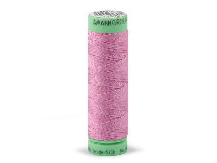 Hedvábné nitě Amanda Mettler 50 m k obšívání knoflíkových dírek (Balení 5 ks, Varianta 0504 červená)