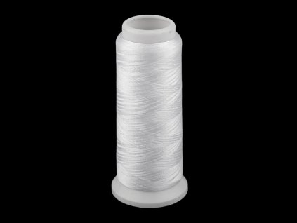 Vyšívací nitě 120D/2; 1000 m (Balení 1 ks, Varianta 1 bílá)
