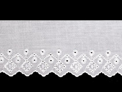 Madeira - štykování šíře 10,5 cm (Balení 13.5 m, Varianta bílá)