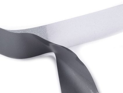 Reflexní páska šíře 20 mm nažehlovací (Balení 1 m, Varianta šedá holubí)