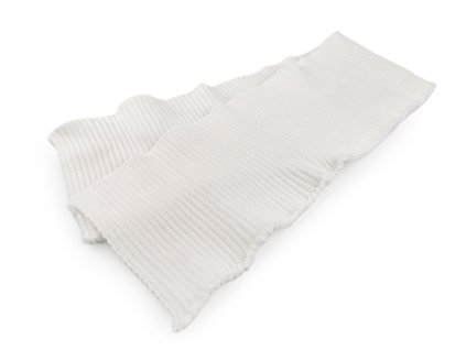 Elastický žebrovaný náplet hrubší šíře 14 cm (Balení 1 ks, Varianta 1 krémová nejsvět.)