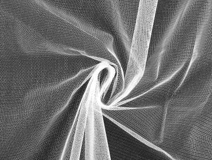 Tyl šíře 300 cm (Balení 1 m, Varianta 1 bílá lesk)