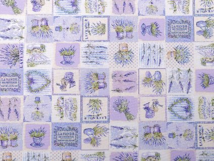 Dekorační látka Loneta levandule (Balení 1 m, Varianta (78) režná světlá)