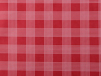 Kočárkovina 600D káro s PVC úpravou (Balení 1 m, Varianta 3 černá)