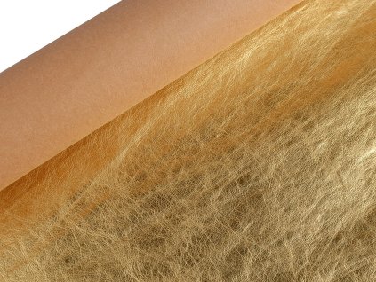 Pratelný papír k šití metalický (Balení 1 m, Varianta 1 (K73) zlatá)