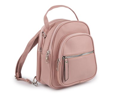 Dámský batoh / kabelka 2v1 21x24 cm (Balení 1 ks, Varianta 1 stříbrná)