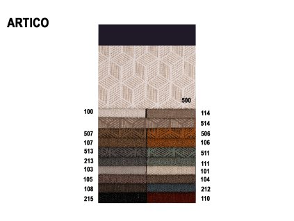 Potahová látka typu buklé ARTICO (Barva ARTICO100)