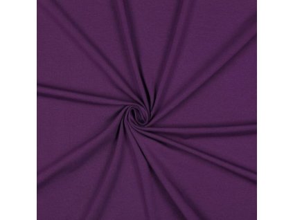 127977 bio bavlneny uplet jednolic shadow purple predobjednavka