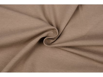 teplakovina elasticka bio taupe 250 g m2