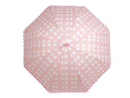 Dámský / dívčí vystřelovací deštník (Balení 1 ks, Varianta 1 růžová sv.)