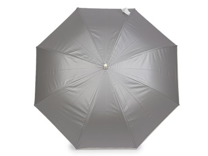 Dámský vystřelovací deštník béžový lem (Balení 1 ks, Varianta 1 šedá)