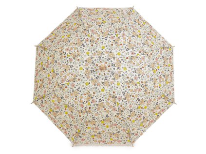Dívčí vystřelovací dešník květy (Balení 1 ks, Varianta 1 krémová)