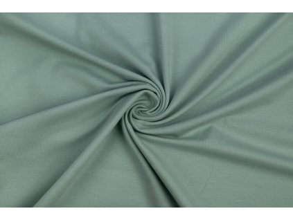 bavlneny uplet elasticky 220 g m2 old green