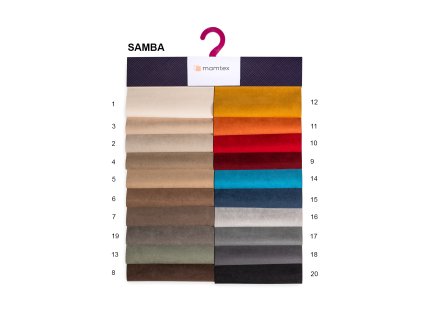 potahova latka s elastanem vzhled semis samba