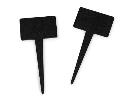 Tabulka / zápich (Balení 10 ks, Varianta černá)