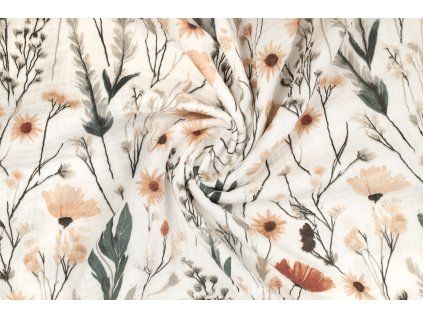 facovina kremove kvety na bile