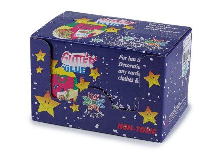 Glitry / třpytky s aplikátorem 20 g (Balení 1 ks, Varianta 1 bílá)