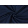 teplakovina pocesana modra navy 280 g m2