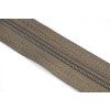 Zip metrážový 3 mm (Barva 348 - bordó)