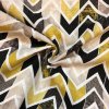 bavlna rezna zluty chevron 1