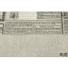 bavlna rezna noviny ivory rub