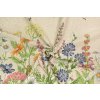 bavlna rezna oboustranna bordura lucni kviti s motyly a ptacky