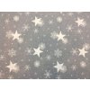 bavlna rezna hvezdy a vlocky na svetle sede1