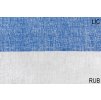38704 bavlnene platno stredne modry melir rub
