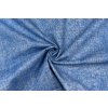 38704 1 bavlnene platno stredne modry melir