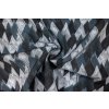 softshell zimni modry chevron