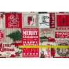 bavlna rezna christmas patchwork metr