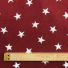 bavlnene platno hvezdy bile na bordo metr