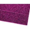 Pěnová guma Moosgummi s glitry 20x30 cm (Balení 2 ks, Varianta 20 růžová malinová)