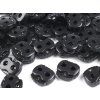 Brzdičky s dvěmi dírkami 20x20 mm velké (Balení 10 ks, Varianta 332 černá)
