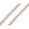 Odevná šnúra / bavlnená priadza / knot Ø5 mm splietaná (Balenie 45 m, Variant 1 biela)