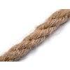 Jutová šňůra Ø6 mm kroucená (Balení 10 m, Varianta 2 režná)