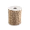 Jutová šnúra Ø5-6 mm točená (Balenie 10 m, Variant 2 režná)