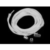 Elastické samozaväzovacie šnúrky dĺžka 100 cm (Balenie 1 pár, Variant 1 biela)
