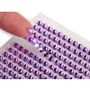 Samolepicí kamínky na lepicím proužku Ø4 mm (Balení 1 karta, Varianta 1 crystal)