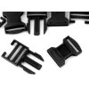 Spona trojzubec šírka 30 mm (Balenie 5 pár, Variant 2 (2) čierna)