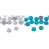 Plastové kamínky / kabošony Ø12 mm k nalepení (Balení 20 ks, Varianta 1 crystal)