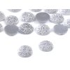 Plastové kamínky / kabošony Ø12 mm k nalepení (Balení 20 ks, Varianta 1 crystal)
