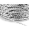 Točená šnúra Ø1,5 mm s kovovým vláknom (Balenie 30 m, Variant zlatá)