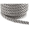 Šňůra kroucená Ø10 mm (Balení 10 m, Varianta 1 stříbrná)