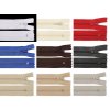 Špirálový zips šírka 3 mm dĺžka 20 cm autolock (Balenie 1 ks, Variant 101 biela)