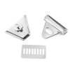 Sada zapínání na tašku 47x50 mm (Balení 1 sada, Varianta 2 nikl)